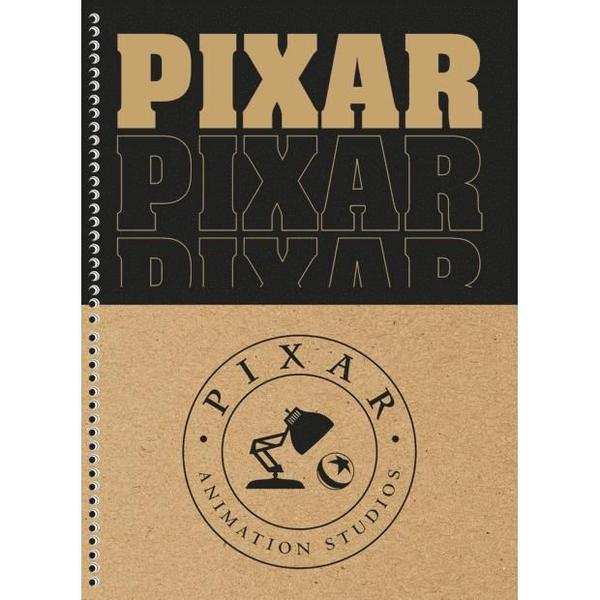 Imagem de Caderno Escolar 10Matéria 160Fls Pixar C/ Adesivos Capa Dura