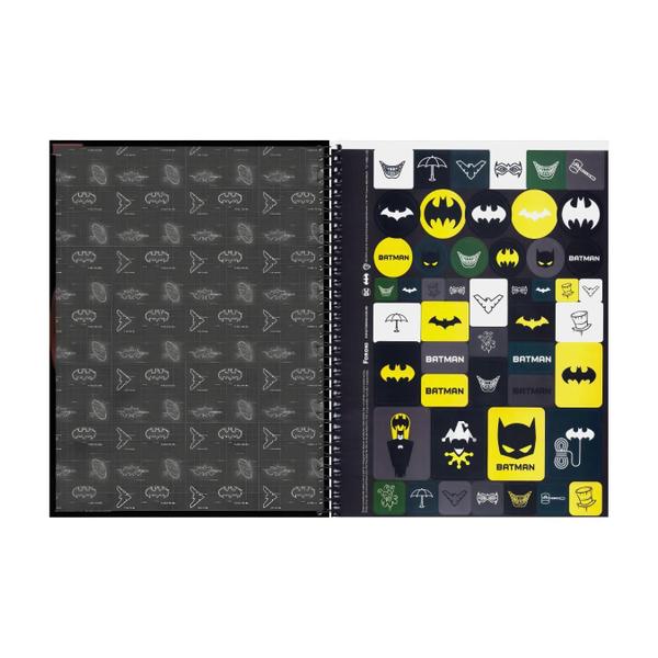 Imagem de Caderno Escolar Universitario 10 Materias Batman Premium