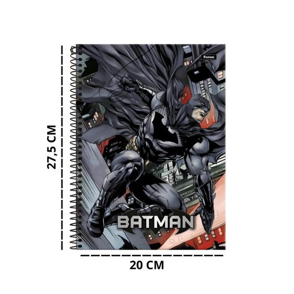 Imagem de Caderno Escolar Universitario 10 Materias Batman Premium