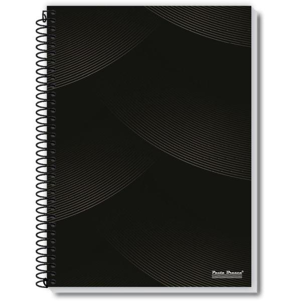 Imagem de Caderno Espiral 1/4 Capa Dura Office 200 Folhas Pacote com 05