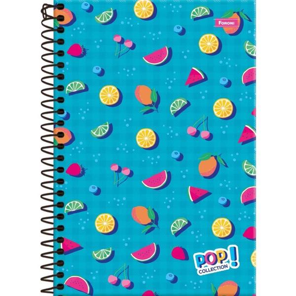 Imagem de Caderno Espiral 1/4 Capa Dura POP Collection 80FLS.