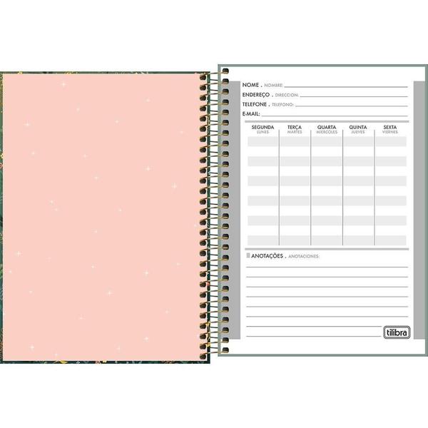 Imagem de Caderno espiral 1/4 capa dura tilibra loveland 4x80fls