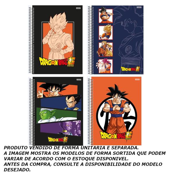 Imagem de Caderno espiral 1x1 80f dragon ball - sao domingos