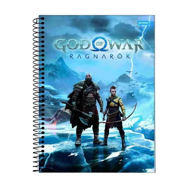 Imagem de Caderno espiral 240f god of war - jandaia