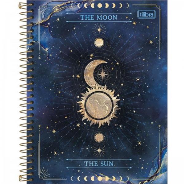 Imagem de Caderno espiral capa dura colegial 1 matéria magic 80 folhas