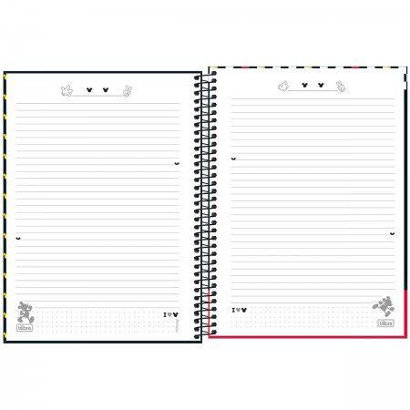 Imagem de Caderno Espiral Capa Dura UNIVERSITARIO MICKEY 10 Matérias 160 Folhas - Tilibra