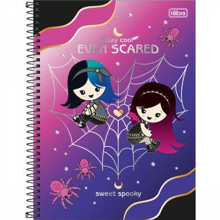 Imagem de Caderno Espiral Capa Dura UNIVERSITÁRIO PLUSH POISON 1 Matéria 80 Folhas - Tilibra