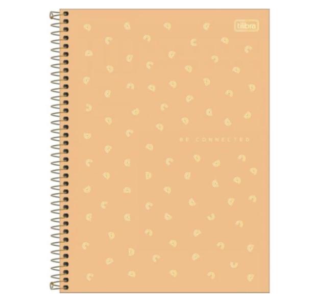 Caderno Espiral Capa Plástica Universitário 1 Matéria Neon Connect Feminino 80 Folhas - Azul - TILIBRA Imagem de Caderno Espiral Capa Plástica Universitário 1 Matéria Neon Connect Feminino 80 Folhas - Azul