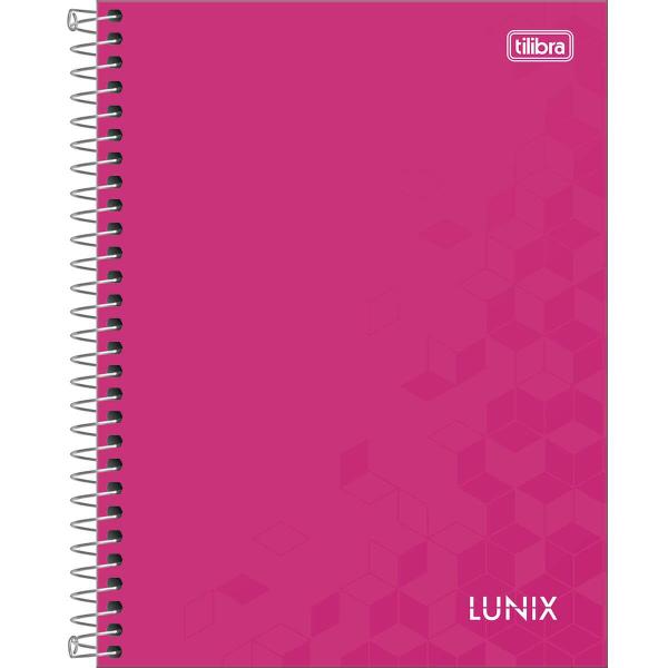 Imagem de Caderno Espiral Colegial Lunix 80 Folhas Tilibra