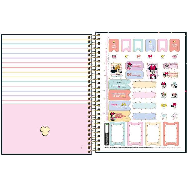 Imagem de Caderno Espiral Colegial Minnie 80 Folhas Tilibra