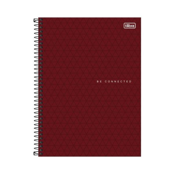 Imagem de Caderno Espiral Connect - Vermelho - 80 Folhas - Tilibra