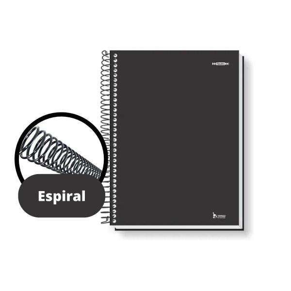 Imagem de Caderno Espiral Kit 2 Un Capa Dura Pequeno Com Linhas Cores