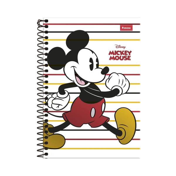 Imagem de Caderno Espiral Mickey Mouse 10 Materias Capa Dura Premium