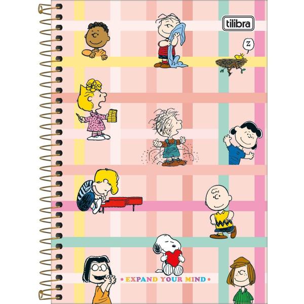 Imagem de Caderno Espiral Snoopy Mind Capa Dura 1 Matéria 80 Folhas