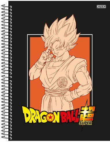 Imagem de Caderno Espiral Tamanho Universitário 1 Matéria 80 Folhas Dragon Ball São Domingos