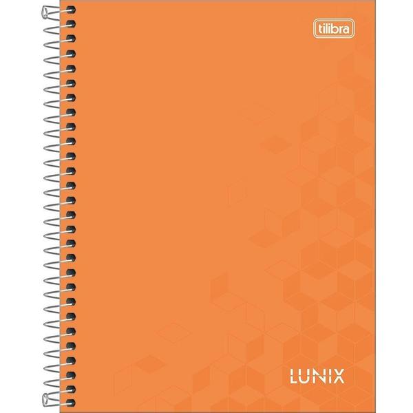 Imagem de Caderno Espiral Tilibra Colegial Capa Dura Lunix 10 Matérias 160 Folhas - Embalagem com 4 Unidades