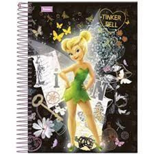 Imagem de Caderno Espiral  Tinker Bell 96 folhas  (206)