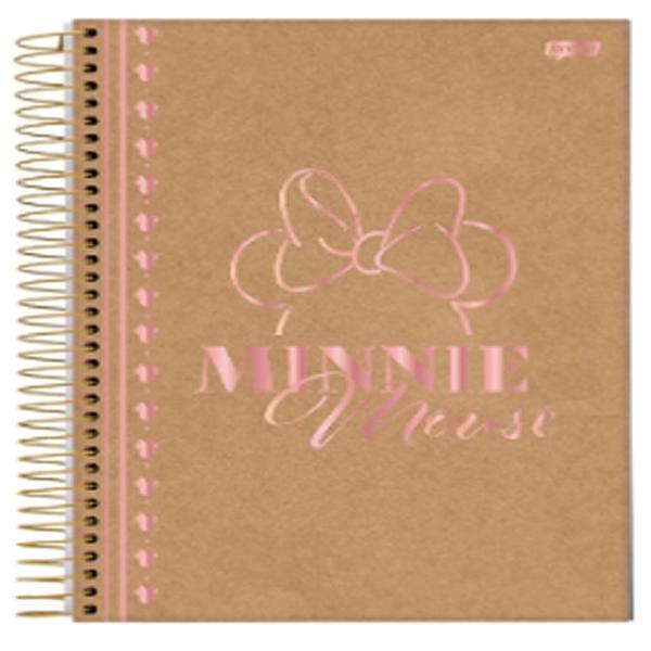 Imagem de Caderno espiral univ cd 1x1 80fls  mickey e minnie arts kraft fsc   jandaia   73014 24