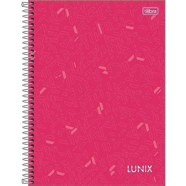 Imagem de Caderno espiral universitario capa dura 16m tilibra lunix 2x256fls