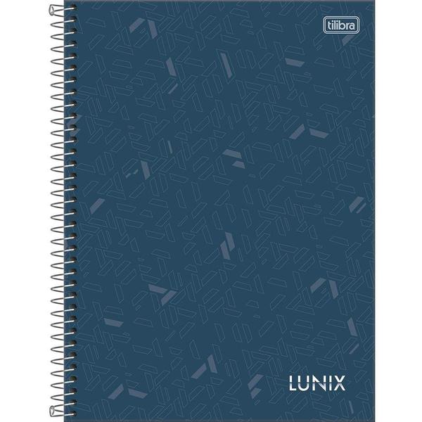 Imagem de Caderno espiral universitario capa dura 16m tilibra lunix 2x256fls