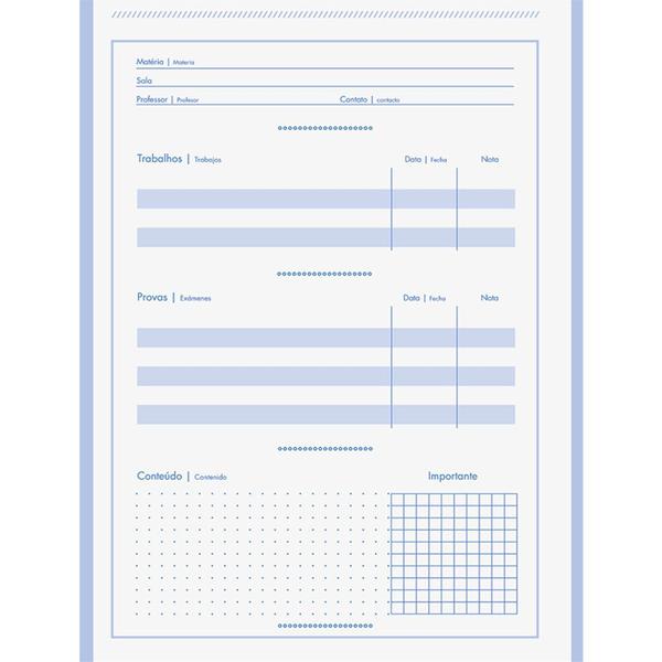 Imagem de Caderno Espiral Universitário Flow Line 10 Matérias 160 Folhas 68752-88