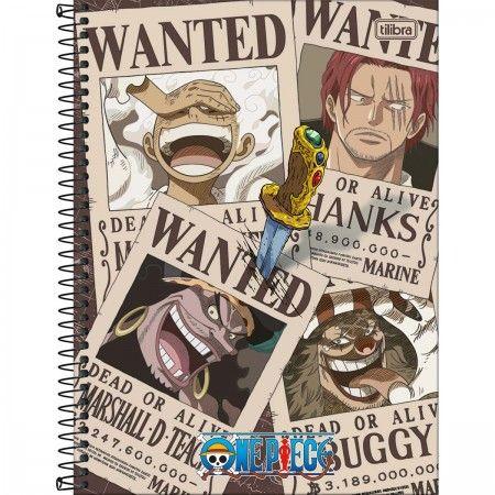 Imagem de Caderno Espiral Universitário One Piece 160 Fls - Tilibra