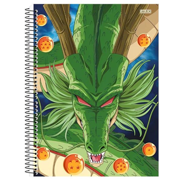 Imagem de Caderno Espiral Universitário Sd 1 Matéria 80 Folhas Dragon Ball