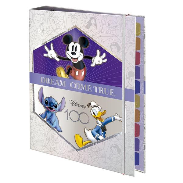 Imagem de Caderno Fichário Argolado Grande Personagens Disney Dac