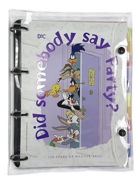 Imagem de Caderno Fichário Argolado Universitário Looney Tunes Friends