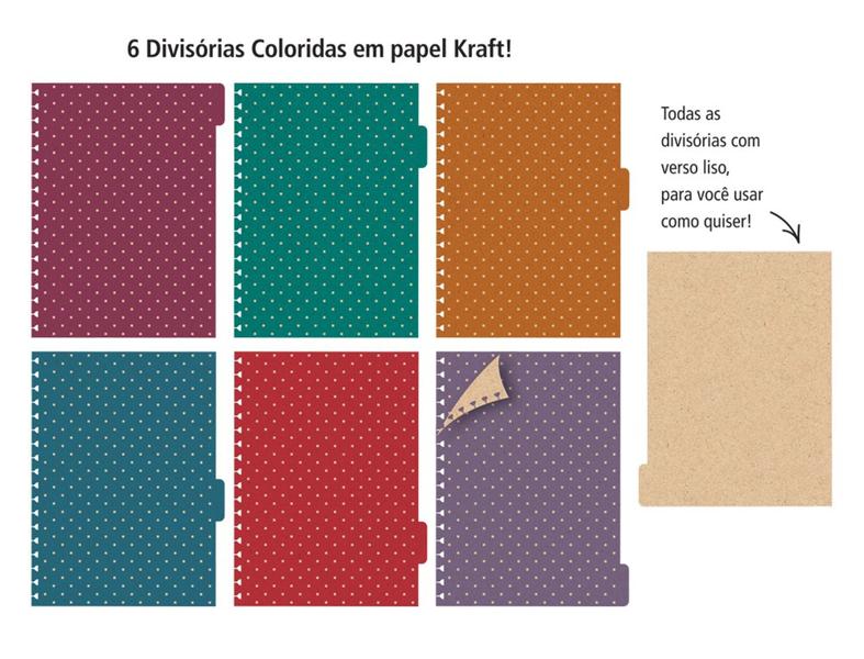 Imagem de Caderno Folhas Removíveis Fina Idéia 165mm x 232mm