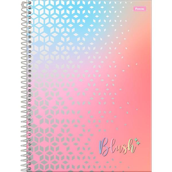 Imagem de Caderno Foroni universitário blush espiral 160 folhas