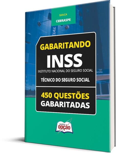 Imagem de Caderno INSS - Técnico do Seguro Social - 450 Questões Gab