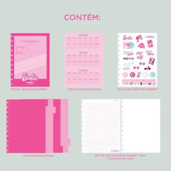 Imagem de Caderno Inteligente BARBIE PINK - Pequeno - A5