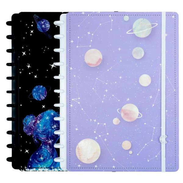 Imagem de Caderno Inteligente By GoCase Galaxia Medio Customizável 80 Folhas Offset 90g