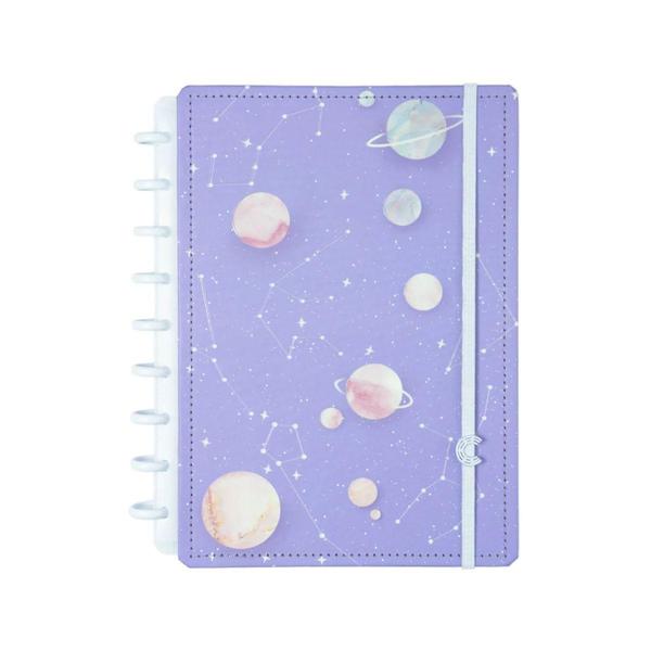 Imagem de Caderno Inteligente By Gocase Purple Galaxy Médio