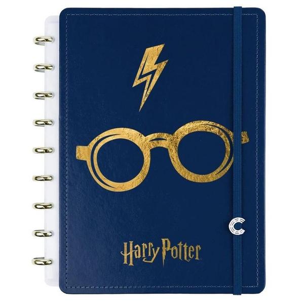 Imagem de Caderno Inteligente By Harry Potter Azul Grande 80 Folhas