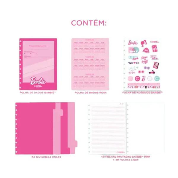 Imagem de Caderno Inteligente Ci Barbie Pink Grande