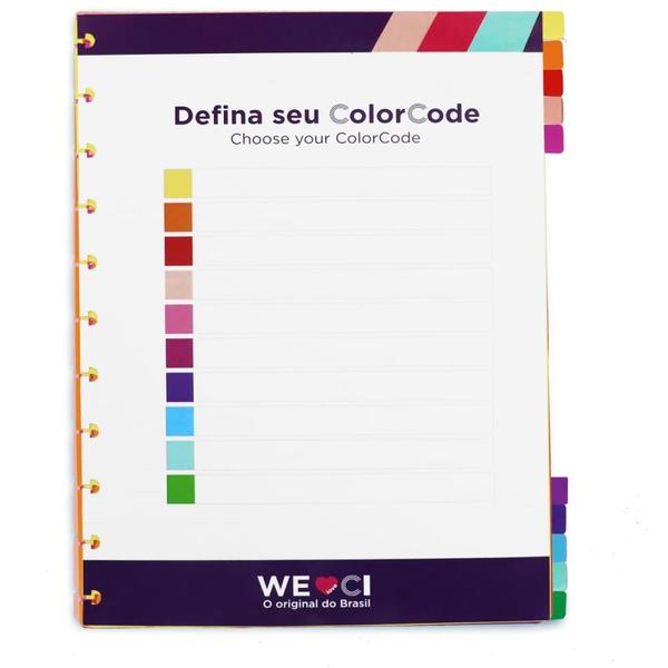 Imagem de Caderno Inteligente Divisórias Grande Colorcode - Pacote com 10 Unidades