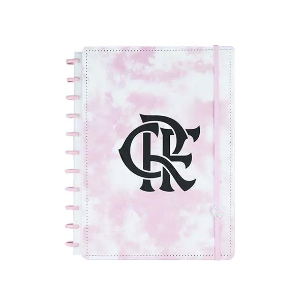 Imagem de Caderno Inteligente Flamengo Rosa Grande