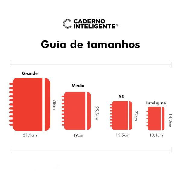 Imagem de Caderno Inteligente Grande A4 80Fls Luara Maldives