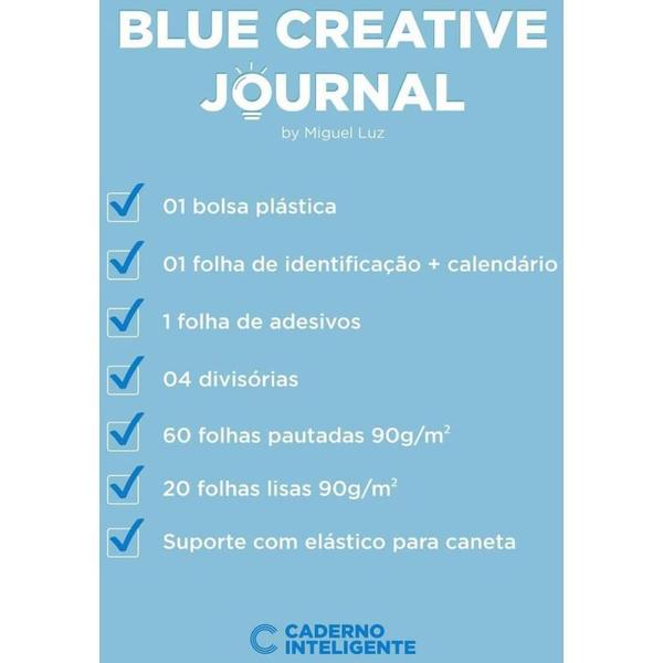 Imagem de Caderno Inteligente Grande Blue BY Miguel LUZ 80 Folhas