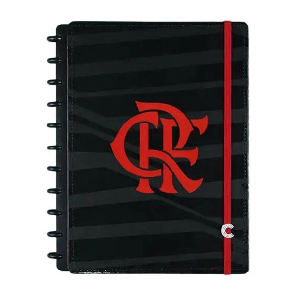 Imagem de Caderno Inteligente Grande Flamengo Preto