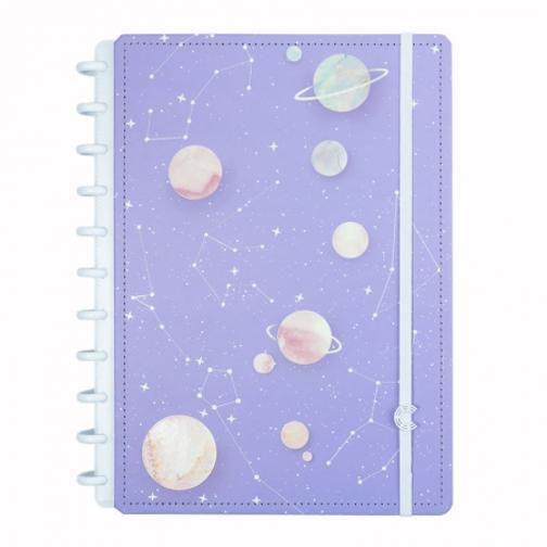 Imagem de Caderno Inteligente Grande Purple Galaxy By Gocase Cigd4163