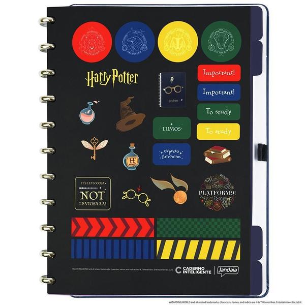 Imagem de Caderno Inteligente Harry Potter Azul - Grande