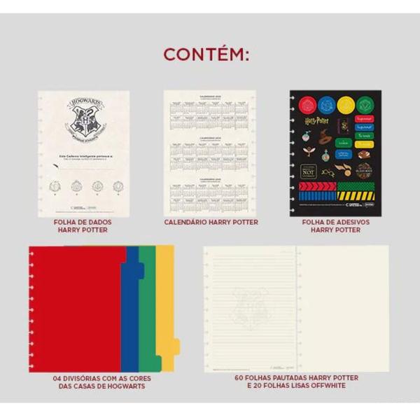 Imagem de Caderno Inteligente HARRY POTTER HOGWARTS - Pequeno - A5