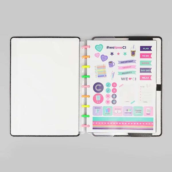 Imagem de Caderno Inteligente Lets Glitter Neon A5 CIA52138