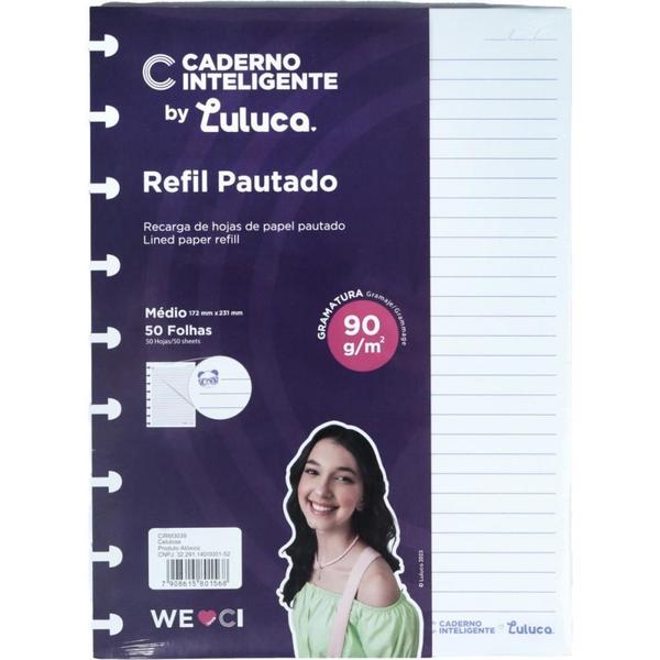 Imagem de Caderno Inteligente Refil A5 BY Luluca 90G - 50 Folhas