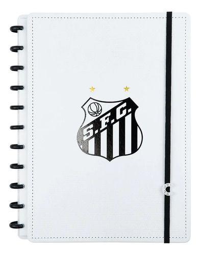 Imagem de Caderno Inteligente Santos F.C Branco Grande