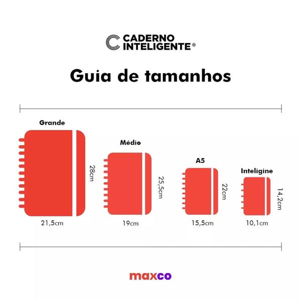 Imagem de Caderno inteligente universitário estrelas