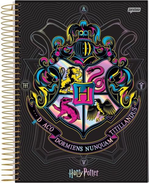 Imagem de Caderno Jandaia universitário Harry Potter espiral 200folhas